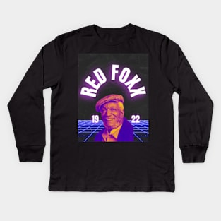 Retro Redd Foxx Kids Long Sleeve T-Shirt